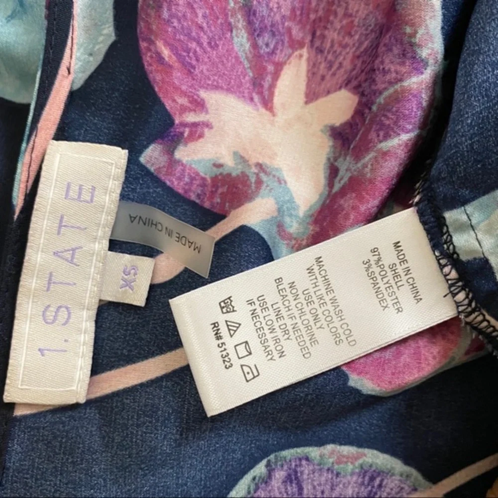 1. State Floral Kimono Jacket Sz‎ XS